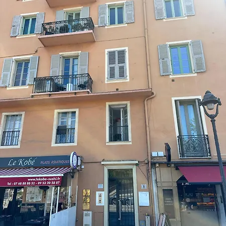 Two With Ac In The Heart Of Old Nice, Each With Its Own Entrance Lägenhet